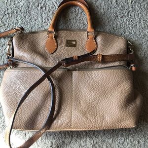 Sand marbled Dooney and Bourke purse:)